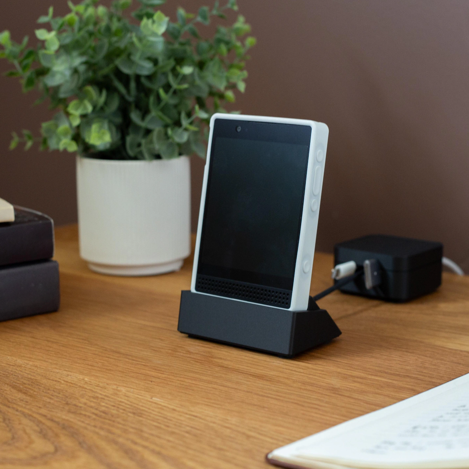 Angled Desktop Charging Dock, Compact Type-C Connection Cradle For Portable Handheld Devices