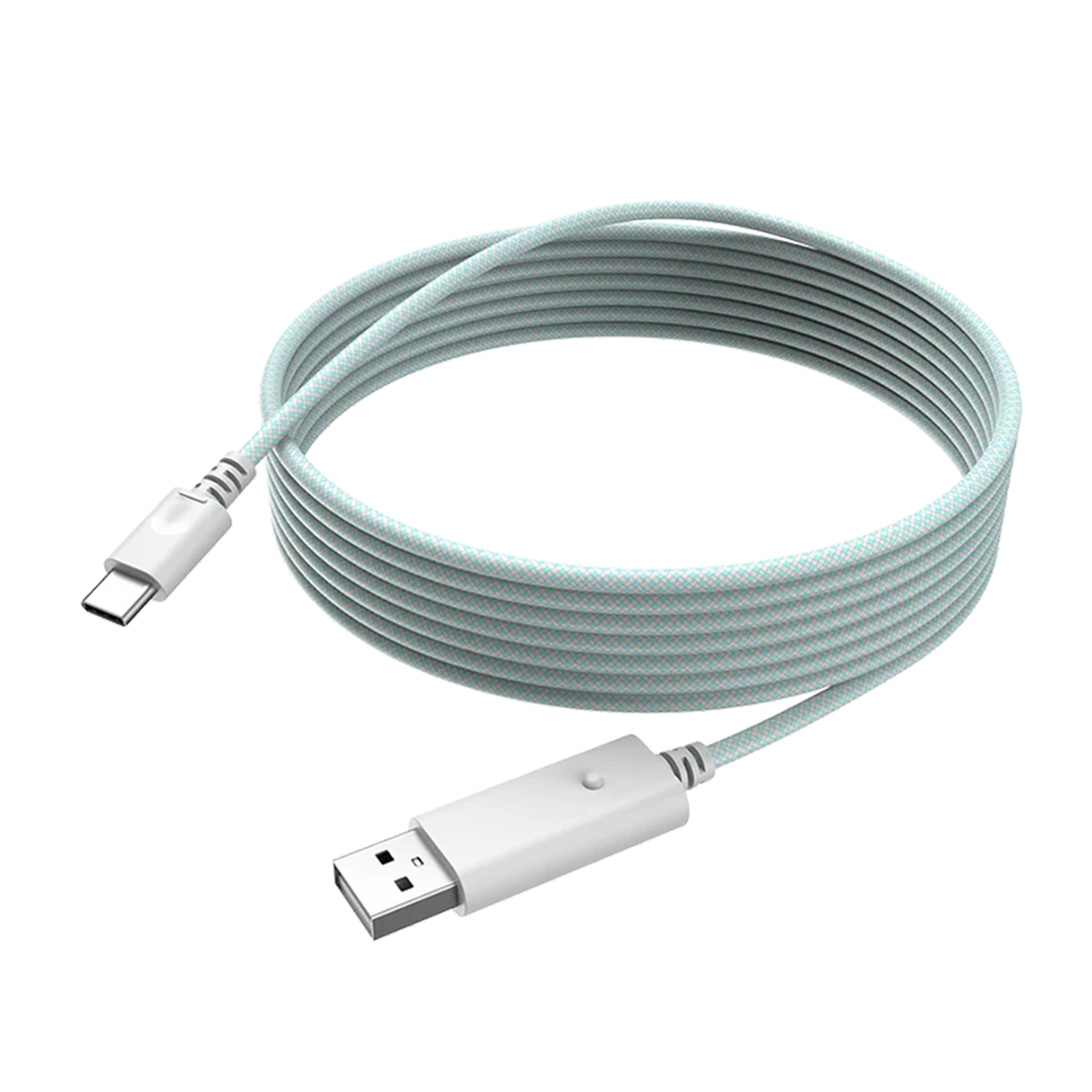 3 Meter Braided USB-A To Type-C Connection Wire, Long Reach Charging And Data Transfer Cord For Gaming Controllers