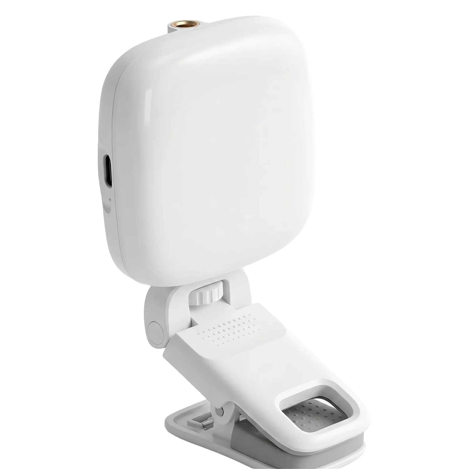 Portable Clamp-Style LED Fill Lamp, Rotatable Rechargeable Supplementary Lighting For Video Shooting And Online Calls
